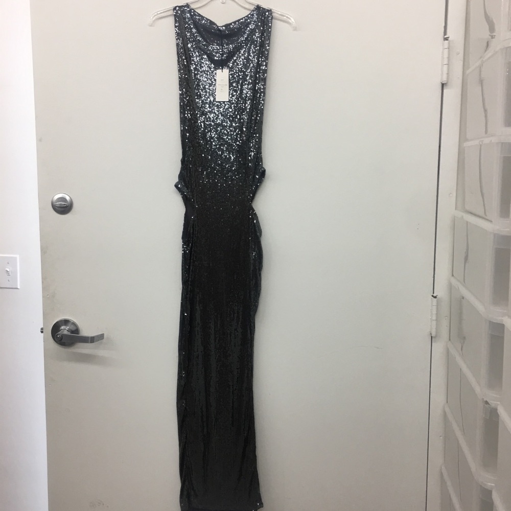 Indah Chel Maxi Dress - Sequined Ash